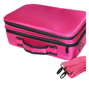 Ochine Travel Makeup Case Cosmetic Case Storage Multilayer Cosmetic Makeup Train Case Portable Makeup Bag Large Cosmetics Makeup Box Organizer with Shoulder Strap for Women Girls (Ship from USA)