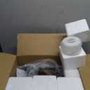 Ascher Bathroom Light Fixtures, 4-Light Vanity Light Over Mirror, Matte Black Wall Sconces with Milky White Frosted Glass Shades, Wall Lamp for Living Room Bedroom, E26 Base(Bulbs Not Included)