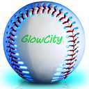 GlowCity Premium Leather LED Rechargeable Light-Up Baseball - Illuminate The Game - Nighttime Fun and Play - Sports Stuff & Gadgets for Kids Age 8 Years Old and Up - Catch Only