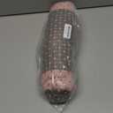 Round Neck Buckwheat Pillow, Neck Support Cervical Pillow for Side and Back Sleepers with Removable Washable Cover (16x4 inch, Grey&Pink)