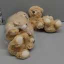 Jenaai 8 Pcs 10 Inch Bear Stuffed Animals Bulk Cute Baby Shower Small Plush Bears Party Favors for Baby Shower Wedding Birthday Graduation Centerpiece Decoration(Stylish,Light Brown)