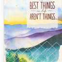Hallmark Birthday Card (Watercolor Mountains)