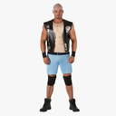 Morph Stone Cold Steven Austin Costume Men, Stone Cold Steve Austin Vest, WWE Costume Adult, Halloween Costumes for Men Size XL