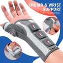 FEATOL Thumb Spica Splint Wrist Brace for De Quervain's & Carpal tunnel