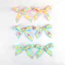 Easter Garland,6 FT Artificial Green Leaf Vine with Bows,Eggs,for Spring Holiday Party Home Decoration, Farmhouse Hanging Rustic Easter Garlands Decor