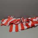 Preboun 3 Pcs Carnival Awning Decorations Tent Circus Hanging Decorations Carnival Banner Concession Stand Sign Canopy Awning for Pirate Summer Party, 9.84''x78.74'' (Red and White)