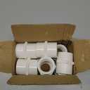 10Pack 1" Socket x Female Pipe Thread Adapter PVC Pipe Fittings Furniture Grade SCH40 2-Way PVC Hose Adapter Coupling with 1" Female Hose Thread for Sprinkler, Irrigation