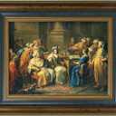 30x40 Canvas Frame for Hand-painted Diamond Oil Paintings,Blue Gold