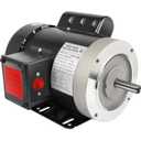1/2HP Electric Motor 1725RPM General Purpose Single Phase Motor 115/230V 5/8" Shaft Diameter CW/CCW TEFC