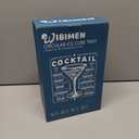 WIBIMEN Ice Cube Tray with Lid and Bin - Round Ice Trays for Freezer with Lid - Ice Cube Trays for Freezer with Ice Container (1"-2PACK Black)