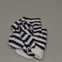 BAEJMJK Cute Dog Shirt Boy Girl Dog Clothes Striped Collared Polo T-Shirt for Small Medium Dogs Cats Soft Breathable Pet Puppy Outfits(Navy Blue,XX-Large)