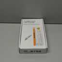 12 Pcs Flameless Taper Candles with Remote Timer Dimmer, 9.6 inches Ivory Plastic LED Candlesticks, Battery Operated Led Warm Light Window Candles, for Wedding Home Christmas Decoration