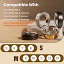 10 Pack Ultra-Thin Clear Protector for Oura Ring Gen 4/3, Invisible Full-Cover Scratch-Resistant Film Skin Compatible with Gen 4 Ceramic & Gen 3 Horizon/Heritage