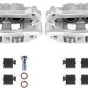 PAROD Front Disc Brake Caliper with Bracket Fit for 2010-2021 Ford Expedition/Navigator,2010-2011 F-150/Lincoln Mark LT,Passenger&Drive Side,Replace for 18B5237 18B5236