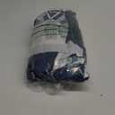 Bedsure Duvet Cover Queen Size - Reversible Striped Duvet Cover Set with Zipper Closure, 3 Pieces Blue Bedding Set with 8 Corner Ties and 2 Pillow Shams 20"x26" (06 - Blue (No Comforter))