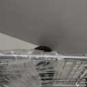 Whitmor Utility Shopping Cart - Durable Folding Design for Easy Storage, Model Number: 6250-4997-2-SIOC,  11"L x 13.25"W x 34.25"H, Gray