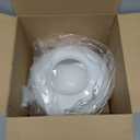 Westinghouse 7785100 LED Schoolhouse Indoor/Outdoor Energy Star Ceiling Fan Light Kit, Antique Brass Finish with White Opal Glass