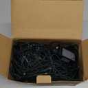 Joomer Christmas Net Lights - 2PACK 12FT x 5FT 360 LED Plug-in Mesh Lights, Waterproof with 8 Modes, Timer, Connectable for Bushes, Trees, Garden, Outdoor Christmas Decor (Green Wire, Warm White)