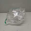 Prestee 24-Pack Stemless Plastic Champagne Flutes - 9 oz Clear Disposable Glasses for Wine, Cocktails, Mimosas - Champagne Flutes Plastic for Parties and Celebrations