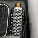 Hair Dryer Brush 5 in 1, Negative Ion Blow Dryer Brush Set - 110,000 RPM High- Speed Hot Air Brush Air Styler Curling Wrap Air Curler, Curling Iron Hair Styling Tool for Straight Curl Drying Smoothing (White)