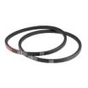 uxcell A610 V-Belts 610mm Inner Girth 13mm Top Width 8mm Thickness A-Section Rubber Drive Transmission Belt 2pcs (24")