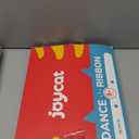 JoyCat 12 Pack Dance Ribbon Party Favors for Kids,Rainbow Birthday Decorations,Unicorn Princess Fairy Party Supplies,Girls Party Games,Gymnastics Goody Bag Stuffers