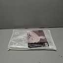 Violet Linen Elegant Embroidered Flower Design Tablecloths - 70" Round - in White