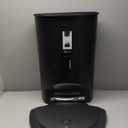 Simplehuman 50 Liter / 13 Gallon Semi-Round Kitchen Step Trash Can with Secure Slide Lock, Black Plastic