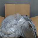 Madison Park Luxury Comforter Set-Traditional Jacquard Design All Season Down Alternative Bedding, Matching Bedskirt, Decorative Pillows, Queen(90"x90"), Bennett, Geometric Grey 7 Piece