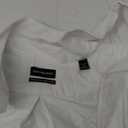 Van Heusen Men's Short Sleeve Regular Fit Oxford Solid Dress Shirt (17.5"-18" Neck, White)
