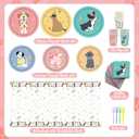 121PCS Dog Birthday Party Supplies Puppy Party Decorations with Plates & Napkins, Dog Birthday Party Decorations for Kids, Puppy Birthday Party Tableware Set for Baby Shower & Party Decor