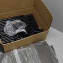 Calmootey Portable Closet Organizers, Clothing Storage, Wardrobe with 6 Shelves and Hanging Rod, Non-Woven Fabric Cover with 4 Side Pockets, Grey