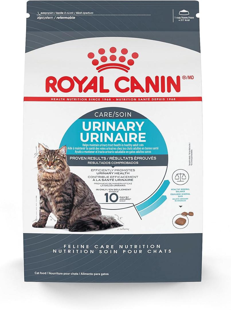 Royal Canin Feline Care Nutrition Urinary Care Adult Dry Cat Food, 3 lb Bag (3 Pound (Pack of 1) BBD-05/2027