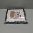 eletecpro 12x12 Picture Frames Set of 3 with Mat for 8x8 Photos or without Mat for 12x12, Square Gallery Wall Decor Collage for Picture Display, Black Frame Set for Wall Hanging