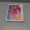 Pink Gerber Flower Jigsaw Puzzle 1000 Pieces for Adults,Valentine Day Colorful Style Floral Jigsaw Puzzles for Challenging Family Activity Games DIY Puzzle for Home Wall Decor Gifts - 20 x 27 Inches