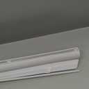 Lotus & Windoware Cordless, 2 Inch Faux Wood Blind, 34" Wide x 60" Long, Window Blinds, Blinds & Shades, Blinds for Indoor Windows, Embossed, Bright White