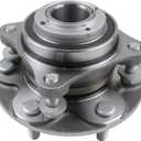 MACEL 515040 2WD Front Wheel Bearing & Hub Assembly - Compatible with 03-16 Toyota 4Runner, 07-09 FJ Cruiser, 05-17 Hilux, 05-19 Tacoma (6Lugs w/ABS)