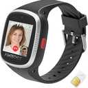 PTHTECHUS 4G Smartwatch Phone for Children - Kids Smart Watch with WiFi, Dail, Voice Messages & Video Calls, GPS Location, Students School Mode, SOS, Camera and Pedometer for Boys Girl Present