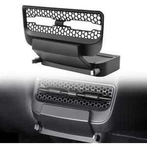 Zekrom Retractable Cord Car Phone Charger for Tesla Model 3 2021-2023 for Tesla Model Y 2021-2024, Interior Accessories Rear Air Outlet Expansion Dock with Fast Charging Cables