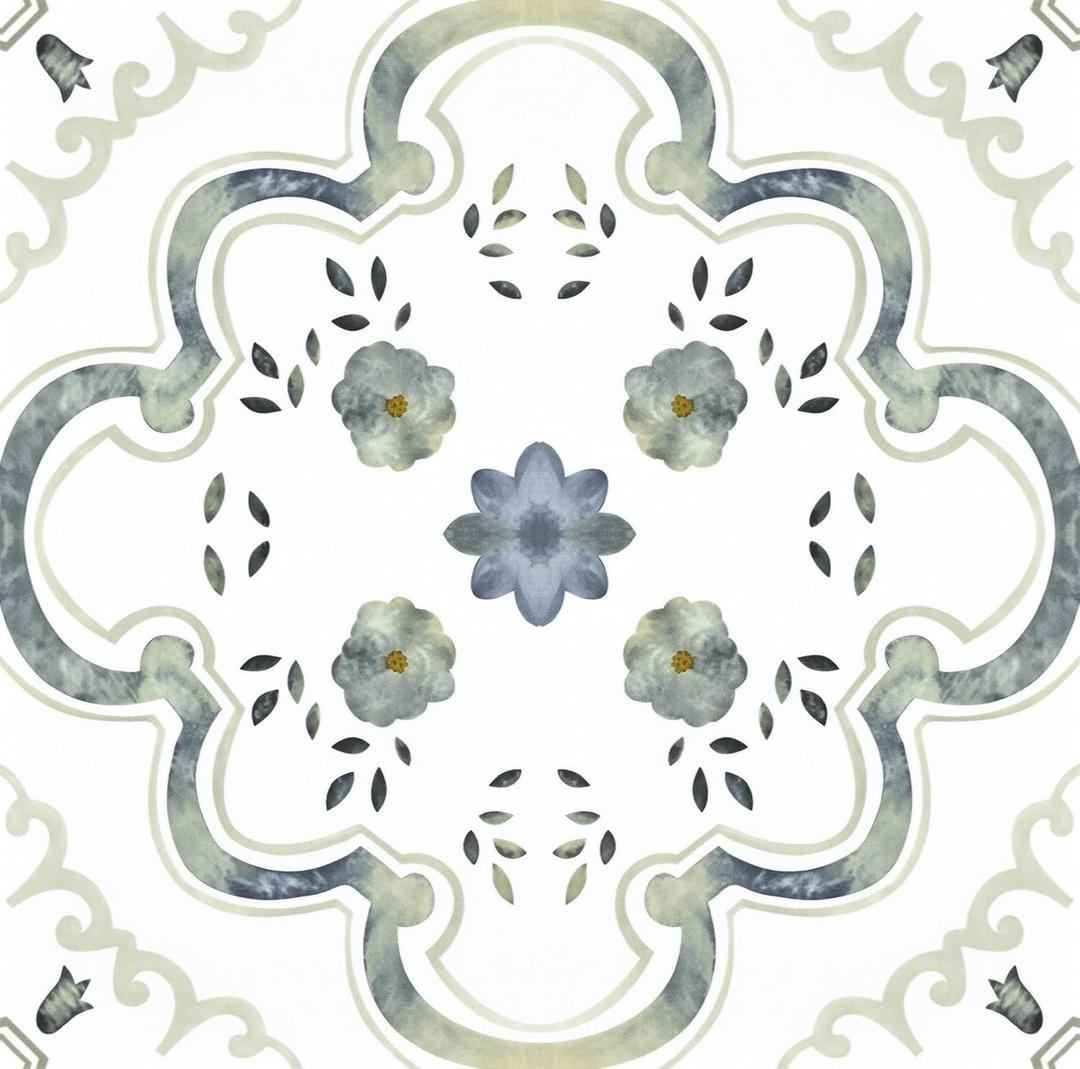 Dureidos Peel and Stick Floor Tiles:12"x12" Waterproof Vinyl Flooring, Self-Adhesive Easy to Install Green Tile Sticker, 20PCS Covering 20 sq.ft for Bathroom, Kitchen, Bedroom