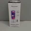 17 Colors Changing Jellyfish lamp with Remote - Jellyfish Tank Table Lamp, LED Night Light for Kids Adults, Aquarium Mood Lamp Home Decor, Party Christmas Gifts for Women Men (Black)