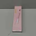 Titanium Flat Iron Travel Hair Straightener and Curler 2 in 1 with Quick Fast Heating, 1 Inch Professional Straightening Iron, 5 Temp Settings for All Hair Types, Dual Voltage & Auto-Shut Off (Pink)