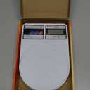 Partyreal Digital Kitchen Scale, Stainless Steel Food Scale with Tare and oz/g Units, Replaceable Battery Power, 10kg, Silver