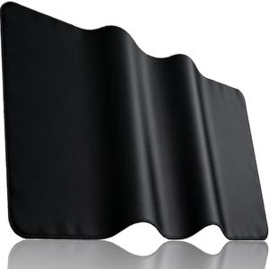 Large Mouse Pad, XXL Desk Pad & Desk Mat (31.5x15.7 inch), Oversized Non-Slip Waterproof Gaming Mouse Pad, Extra Large Mat for Keyboard, Laptop, Office & Gaming Setup (Black)