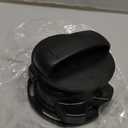 Garbage Disposal Stopper, 75257 Garbage Disposal Magnetic Stopper for ISE Cover Control Disposer, ABS Black Kitchen Aid Disposal Stopper