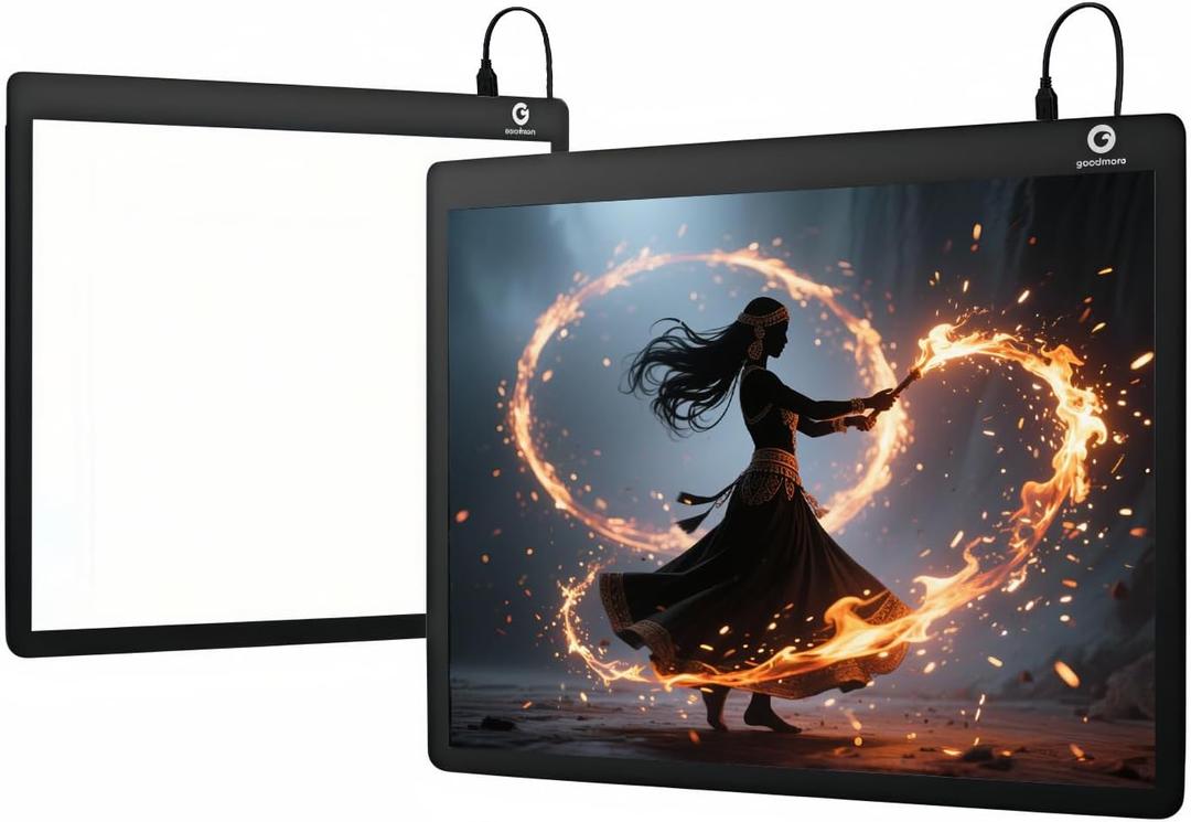 Glass Gaming Mouse Pad with LED Lights,Professional Esport Mousepad with Type C Port, Ultra-Smooth Hard Surface for Office Bedroom and Gaming, Large Non-Slip Silicone Base11.8" x 15.7"