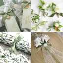 3 x Sage Green Ribbon, 1 Inch x 25 Yards Satin Fabric Ribbon for Christmas Decorations, Flower Bouquets, Gift Wrapping, Hair Bows, DIY Crafts, Wedding Invitations Ribbon and Baby Shower Parties