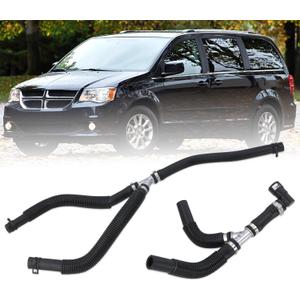 Aluminum HVAC Heater Hose Assembly Compatible With 2011-2019 Dodge Grand Caravan,2011-2016 Chrysler Town & Country 3.6L Replace#626-315HP 5058729AD 5058729AE 5058729AG 5058729AH