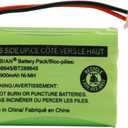 BT188645/BT288645 Battery Pack 3.6V 900mAh Ni-MH Compatible with VTech VM312 VM3251 VM3252 VM3261 Motorola MBP481 MBP482 MBP483 Digital Video Baby Monitor