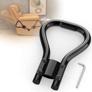 Recliner Handle Extender, Lazy Boy Recliner Lever Extender Handle, Recliner Handle Extender for Elderly, Recliner Chair Handle Extender Pull The Recliner Handle More Easily (Black)